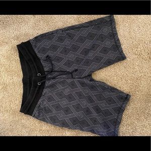 Sweatpants material shorts